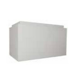 Lábazat DIN0-ás szekrényhez műanyag szürke 350mmx 595mmx 320mm kültéri DCE Z.U.P. Emiter