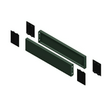 Lábazat oldalem-pár acél szürke 100mm-ma 1200mm-sz 1200mm-mé Spacial SF Schneider