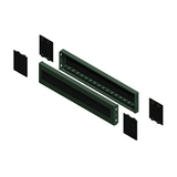 Lábazat oldalem-pár acél szürke 100mm-ma 460mm-sz 600mm-mé Spacial SF/SM Schneider