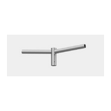 Lámpaoszlop kar INOX-hatású eloxált 2-ágú 60mm-csőátmérőhöz alumínium WR-4/2/0,5/5 ZP ROSA