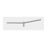 Lámpaoszlop kar INOX-hatású eloxált 2-ágú 60mm-csőátmérőhöz alumínium WR-4/2/1,0/5 ZP ROSA