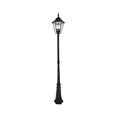 LED állólámpa kültéri E12 szolár 2,2Ah/Li-Ion-akku 3x 6W cserélhető LED 7,4V DC LONDON LUTEC