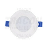 LED mélysugárzó lámpatest 25000h süllyesztett 1x 3W 230V 240lm 4000K IP20 TRACON