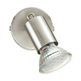 LED fali lámpatest falonkívüli 1x 3W 220-240V GU10 3000K IP20 nem szükséges-előtét Buzz-LED EGLO