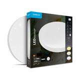 LED mennyezeti lámpatest távirányítóval 3CCT DIM falonkívüli 1x 22W 175-265V AC A-B204 Modee