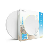 LED fali/menny. lámpatest távirányítóval 3CCT DIM falonkívüli 2x 27W 5130lm 35000h A-B201 Modee