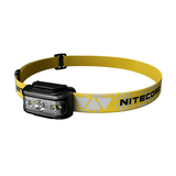 LED fejlámpa 130lm 460cd 43m +piros jelzőfén USB 1x tölthető akku teleppel IPX6 NU17 NITECORE
