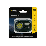 LED fejlámpa 250lm 75m 10h 0,8Ah/LI-ion microUSB IP65 1x tölthető akku teleppel műanyag Technik