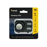 LED fejlámpa 400lm 100m 20h 2Ah/Li-ion microUSB IP65 1x tölthető akku teleppel műanyag Technik