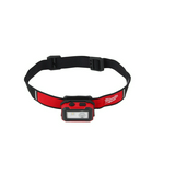 LED fejlámpa 450lm 100m 4h Li-ion USB-C IP54 1x tölthető teleppel műanyag IR HL450 Milwaukee