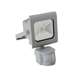 LED fényvető 110°/PIR-érzékelős 15000h 1x 10W 220-240V AC 750lm 4000K ANTRA LED10W-NW-SE KANLUX