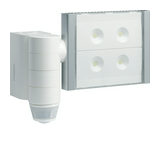 LED fényvető 12m/220° PIRérzékelővel 5-100lx kültéri falra 15W 230V AC 3400lm 5700K IP55 EE Hager