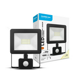 LED fényvető érzékelős 20W 220-240V AC 1800lm 4000K fekete alumínium IP65 A2-series Modee