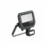 LED fényvető 12m/PIR-érzékelővel 11-17W 220-240V AC 1600-2400lm 4000K fekete IP65 FL P LEDVANCE