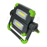 LED fényvető munkalámpa 5Ah Li-ion akkus 4h 850lm 865 USB beépített LED 20W 3,7V műanyag TRACON