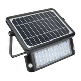 LED fényvető +napelem +7,2Ah-akku +mozgásérzékelő 1x 10W 3,5-3,8V DC 1080lm 4000K TRACON