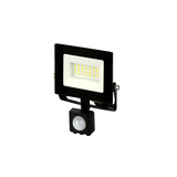 LED fényvető PIR-érzékelős 20W 220-240V AC 2000lm 4000K fekete-ház alumínium Lite Lumino LED line