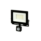 LED fényvető PIR-érzékelős 30W 220-240V AC 3000lm 4000K fekete-ház alumínium Lite Lumino LED line