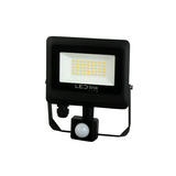 LED fényvető PIR-érzékelős 30W 220-240V AC 3000lm 4000K fekete-ház alumínium Lite Photon LED line