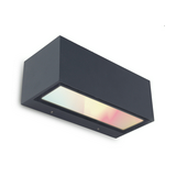 LED homlokzatvilágító fel/le RGB falonkívüli 2x 17W 220-240V AC 900lm 2700-6500K GEMINI LUTEC