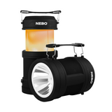 LED kempinglámpa 3000lm 14m 2600mAhIPX4 18650 1x tölthető akku teleppel alumínium Big Poppy NEBO