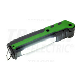 LED kézilámpa 2Ah-akku/USB 3h 5W 3,7V DC 360lm 6000K IP44 TRACON