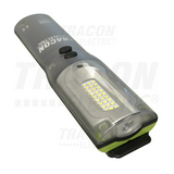 LED kézilámpa 6,6Ah Li-ion/3h mágneses 10W 3,7V DC 1000lm 6500K IP54 TRACON