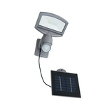 LED kültéri fali lámpatest 10-20m-PIR-érzékelő szolár 2,2Ah/Li-Ion-akku 1x 3,2W DC SUNSHINE LUTEC
