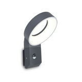 LED kültéri fali lámpatest 10m-PIR-érzékelős falonkívüli 1x 16W 220-240V AC 1100lm MERIDIAN LUTEC