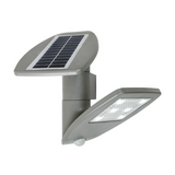 LED kültéri fali lámpatest 6m-PIR-érzékelő szolár 1,8-Ion-akku falonkívüli 1x 2,4W ZETA LUTEC