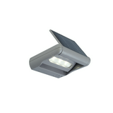 LED kültéri fali lámpatest szolár 2,2Ah/Li-Ion-akku falonkívüli 1x 1W 3,7V DC MINI LEDSPOT LUTEC