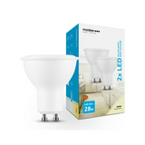 LED lámpa 2db tükrös PAR16 5W- 28W GU10 300lm 840 220-240V AC 25000h 60° 4000K Modee