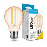 LED lámpa A60 körte A filament 4W- 33W E27 360lm 818 220-240V AC 15000h 320° 1800K Modee