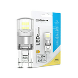 LED lámpa aluminium T18 2,6W- 30W G9 320lm 827 220-240V AC 50000h 300° 2700K Modee