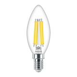 LED lámpa B35 DIM gyertya filament 3,4W- 40W E14 470lm 927 DIM AC Master VLE LEDcandle Philips