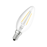 LED lámpa B35 gyertya 2,2W- 25W E14 250lm 827 220-240V AC 15000h 300° 2700K LPPRFCLB25 LEDVANCE