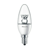 LED lámpa B35 gyertya 5W- 25W E14 250lm 827 220-240V AC 20000h 180° 2700K LEDcandle Philips
