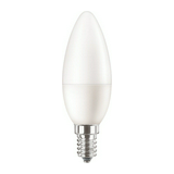 LED lámpa B35 gyertya 5W- 40W E14 470lm 827 220-240V AC 15000h 2700K CorePro LEDcandle Philips