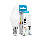 LED lámpa B37 gyertya 4,9W- 40W E14 470lm 860 220-240V AC 25000h 360° 6000K Modee