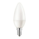 LED lámpa B38 gyertya 7W- 60W E14 806lm 827 220-240V AC 15000h 2700K CorePro LEDcandle Philips