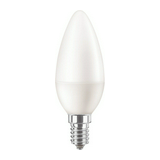 LED lámpa B38 gyertya 7W- 60W E14 806lm 840 220-240V AC 15000h 4000K CorePro LEDcandle Philips