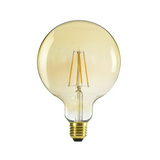 LED lámpa G125 borostyán gömb filament 7W- 55W E27 725lm 825 220-240V AC XLED G125 7W-WW KANLUX