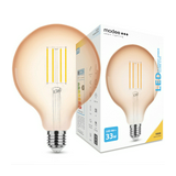 LED lámpa G125 gömb filament 4W- 33W E27 360lm 818 220-240V AC 15000h 320° 1800K Modee