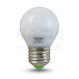 LED lámpa G45 gömb 5W- 40W E27 370lm 840 220-240V AC 30000h 250° 4000K TRACON