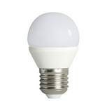 LED lámpa G45 gömb 6,5W- 48W E27 600lm 830 220-240V AC 20000h 200° BILO 6,5W T SMD E27-WW KANLUX
