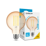 LED lámpa G95 DIM gömb filament 4W- 33W E27 360lm 818 DIM 220-240V AC 15000h 320° 1800K Modee