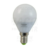 LED lámpa gömb 4.6W 40W 230V AC E14 400lm 827 160° 25000h A+-en.o. 2700K TRACON