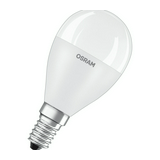 LED lámpa gömb 7W 60W 220-240V AC E14 806lm 827 15000h A+-en.o. 2700K LED Value CLP LEDVANCE