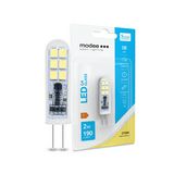 LED lámpa T13 üveg kapszula 2W- 17W G4 190lm 827 12V AC/DC 25000h 300° 2700K Modee