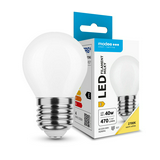 LED lámpa kisgömb P45 filament 4W- 40W E27 470lm 827 220-240V AC 3500h 360° 2700K Modee